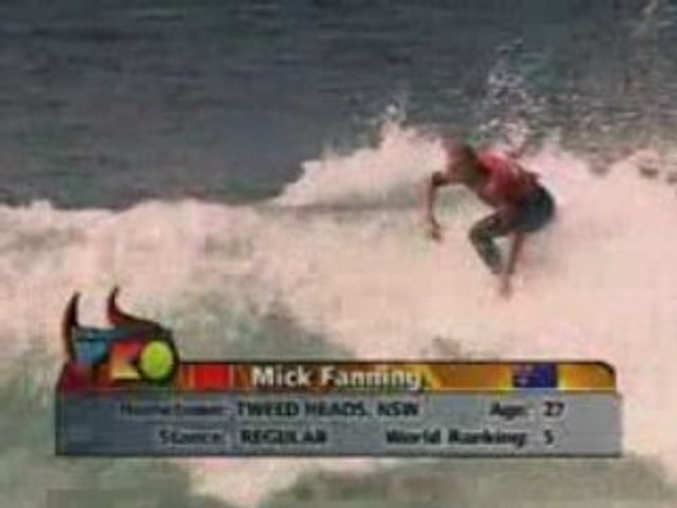 Round 3 heat 9 Fanning vs Nicol (Boost mobile pro 2008)