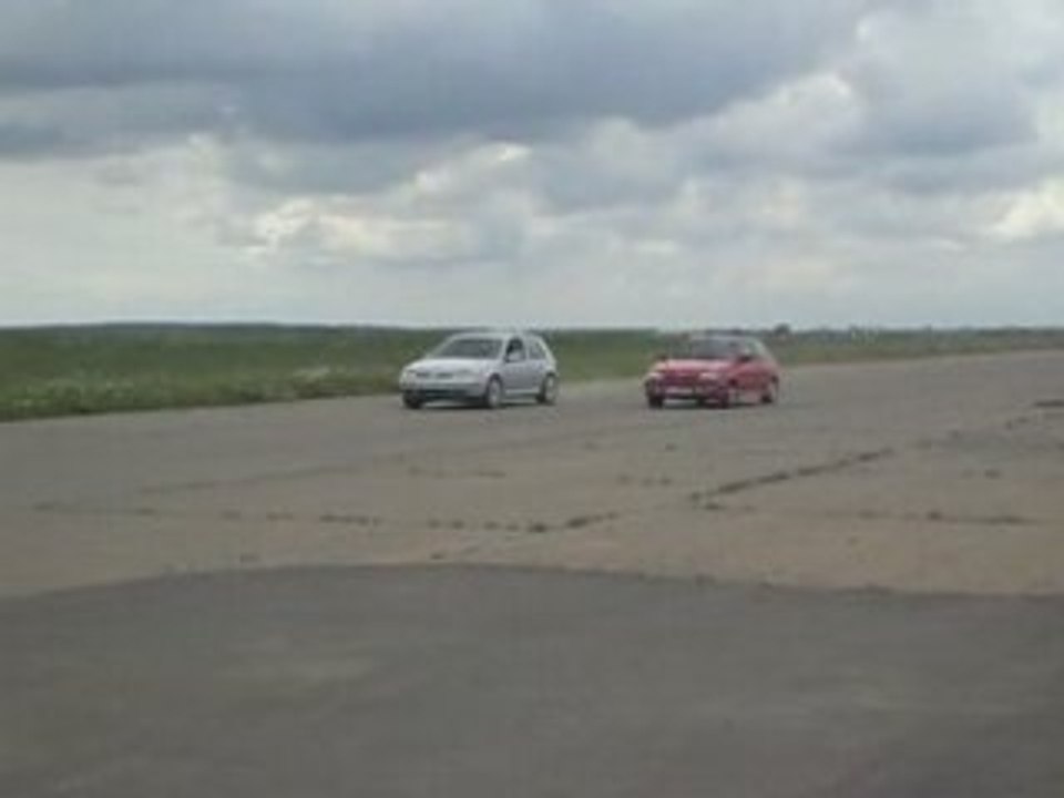 fiesta turbo 0.5b vs golf 4 gt reprog 195cv