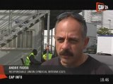 Grève de sans-papiers à l'usine Urbaser de Romainville