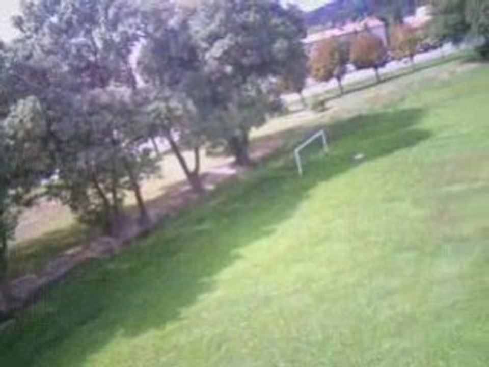 1er Vol caméra embarquée dans l'Easystar.