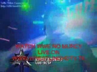 WWE NO MERCY - Hardy VS Triple H