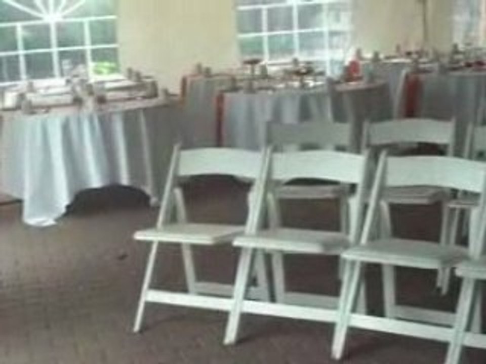 Rainy Day Wedding Ceremony