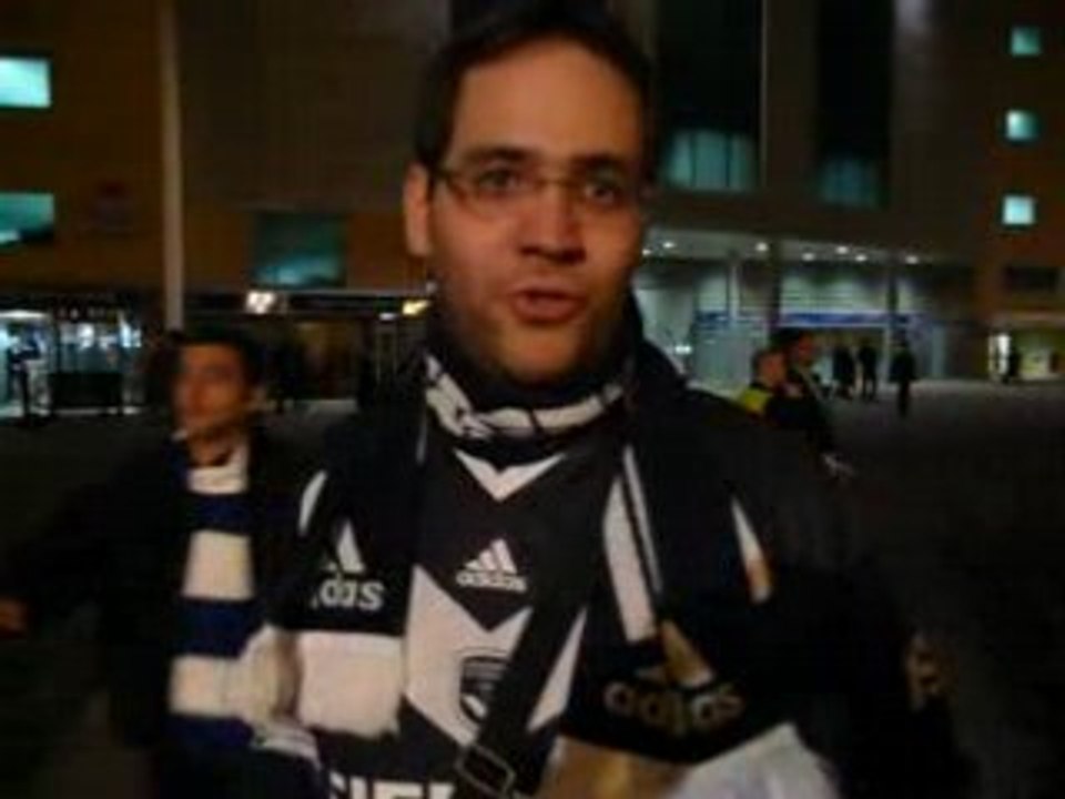 Après le match, la déception