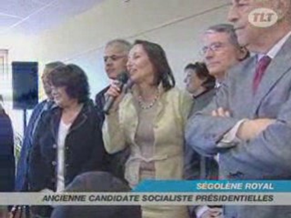 TLT Toulouse, Ségolène Royal à Toulouse pour soutenir Pierre Cohen (PS)
