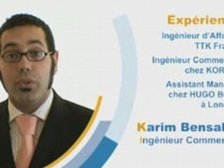 CV Vidéo réalisé par la société INNOVA CREATION