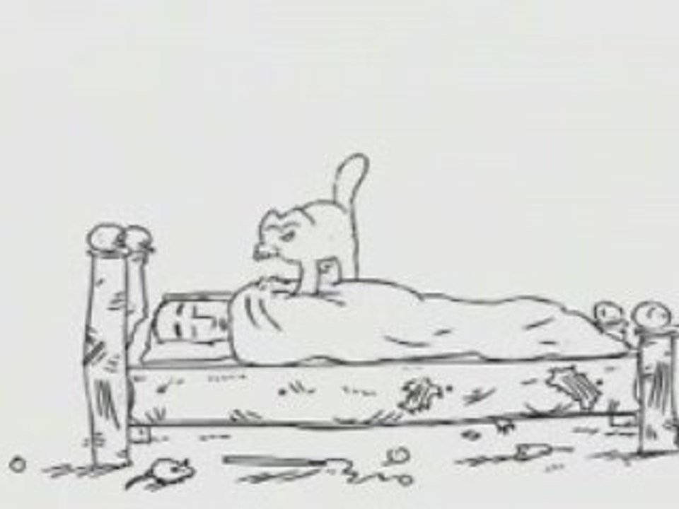 le chat a faim