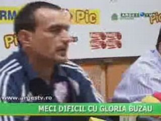 Meci dificil cu Gloria Buzau