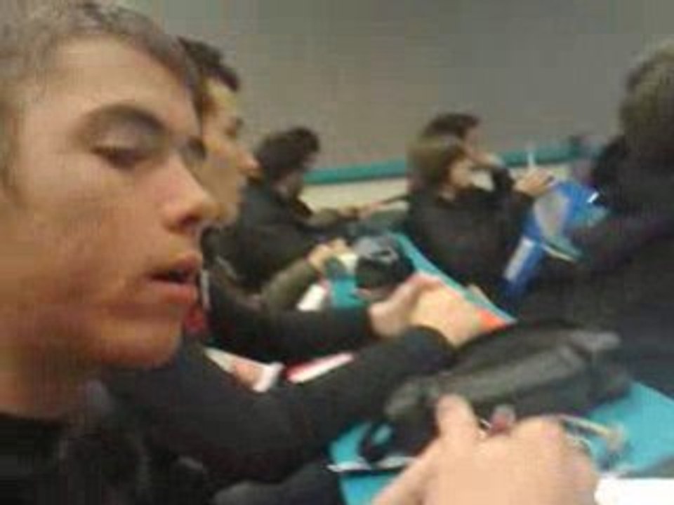 IUT Info 2008: Amphi Avion!