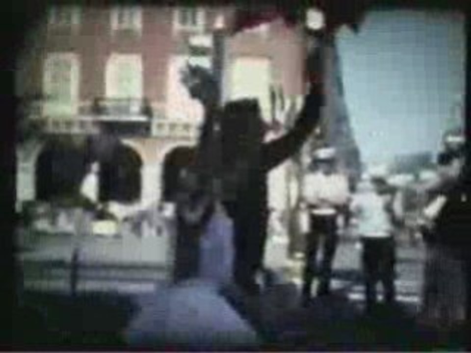 défilé des nations à Nice le 14-7-1981