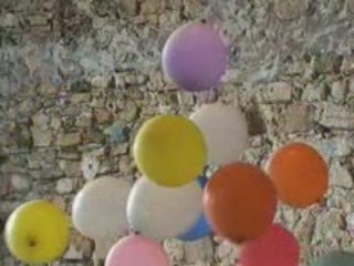 Fontaine ballons ORANGERIE DU CHÂTEAU de MONTELEGER