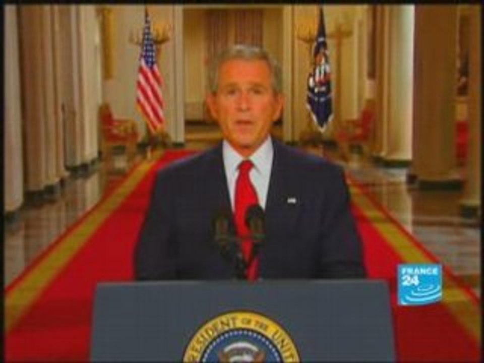 Bush tente de sauver les meubles