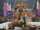 Shawn Michaels vs Goldberg (Batista returns)