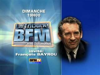 LA TRIBUNE FRANCOIS BAYROU