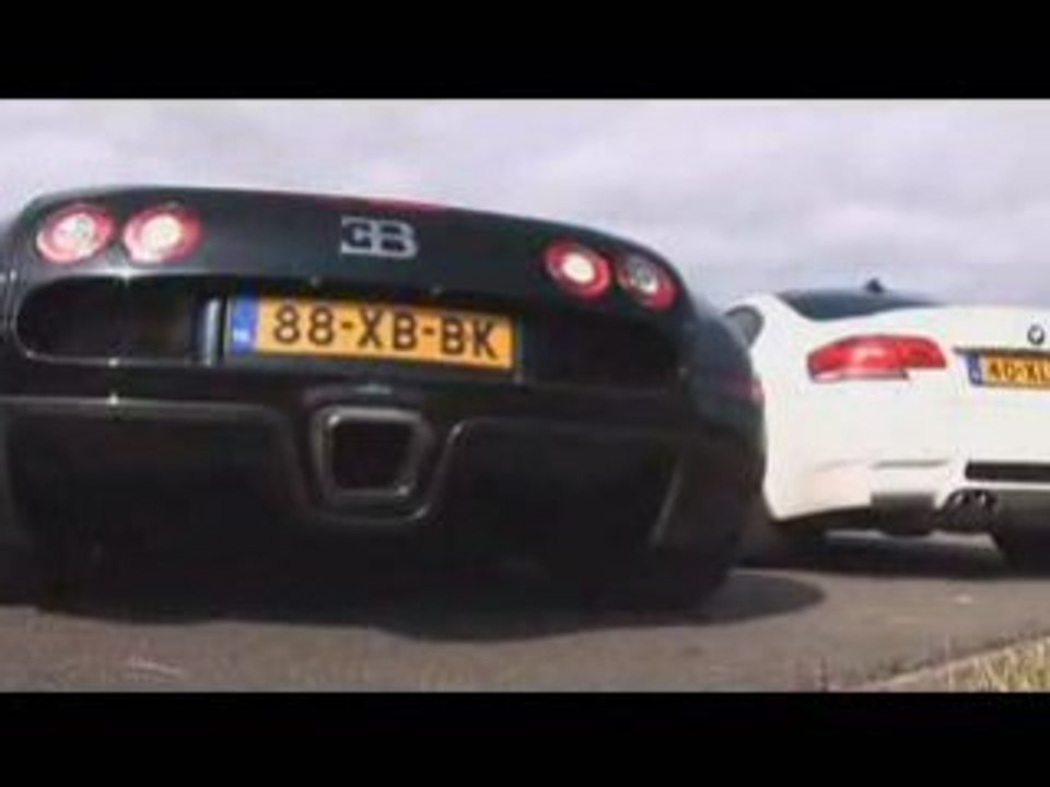 BMW M3 vs Bugatti Veyron