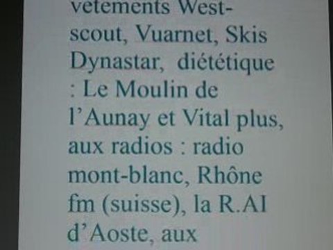 Générique mon tour du monde dans les alpes film