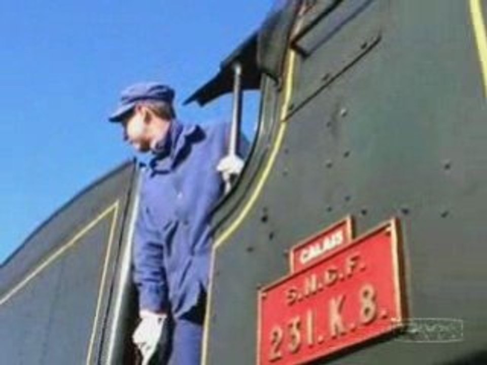 Voyage en train vapeur avec la locomotive 231 K 8