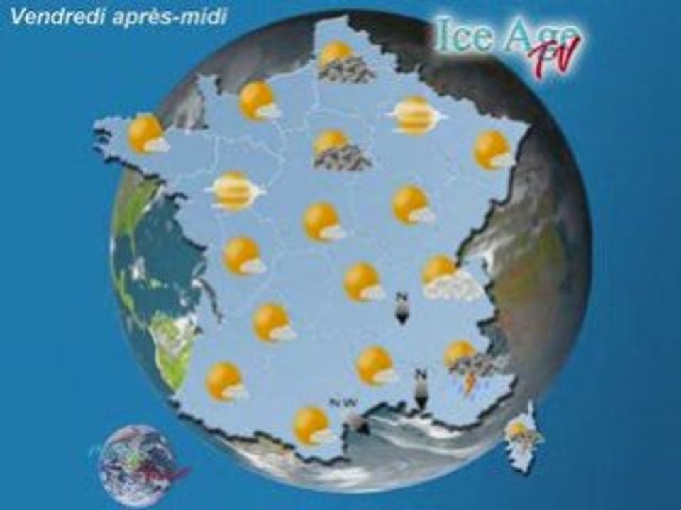 Meteo du Vendredi 19 Septembre 2008