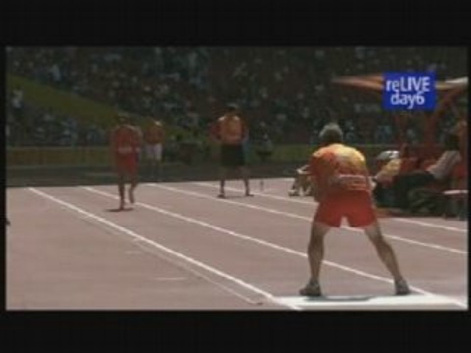 Triple saut handisport (aveugles) aux Jeux paralympiques