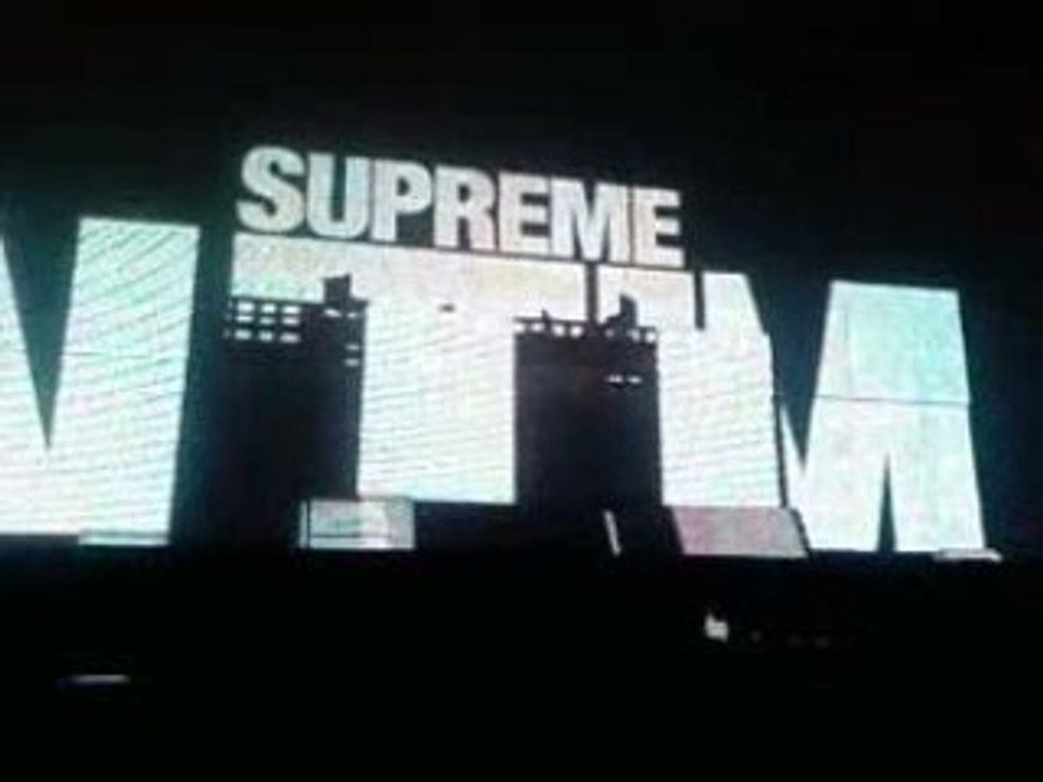 Logo suprême NTM concert Bercy