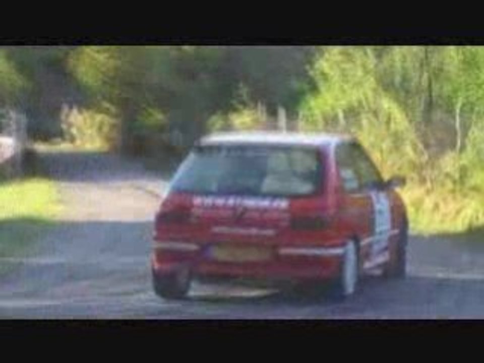 Rallye du cigalois 2008 team rallye sud