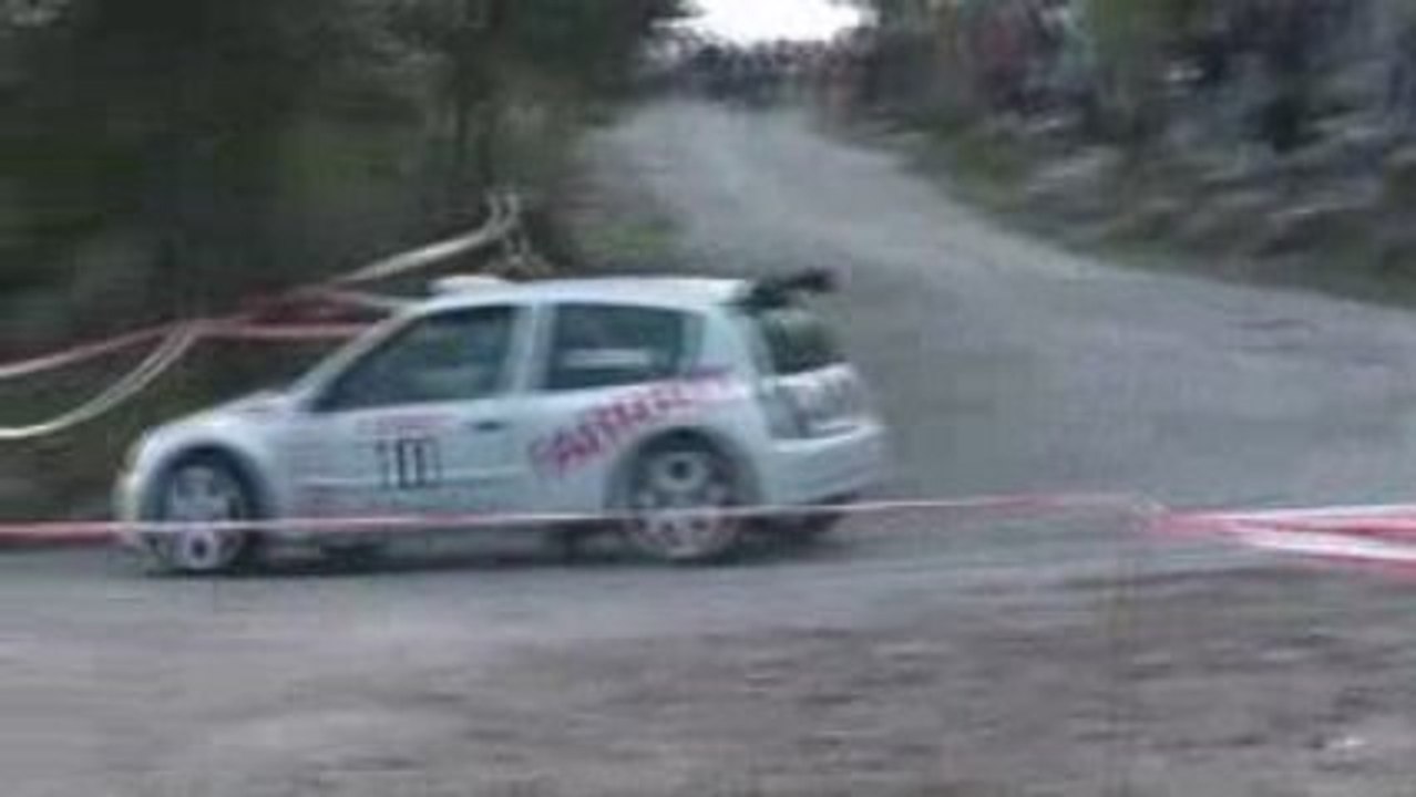 Rallye de l Escarene 2008 ( Casciani Clio F2000...