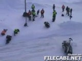 Crash course de moto neige / jet ski