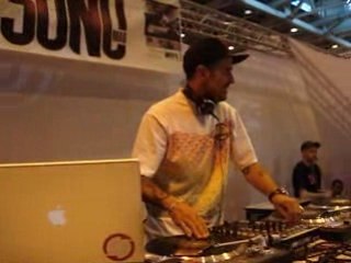 djMattj en direct du Salon musique&son sur le Stand sonomag