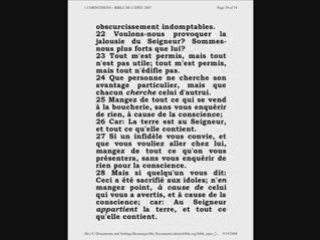 1 Corinthiens - Bible Épée 2007 - Version leDuc