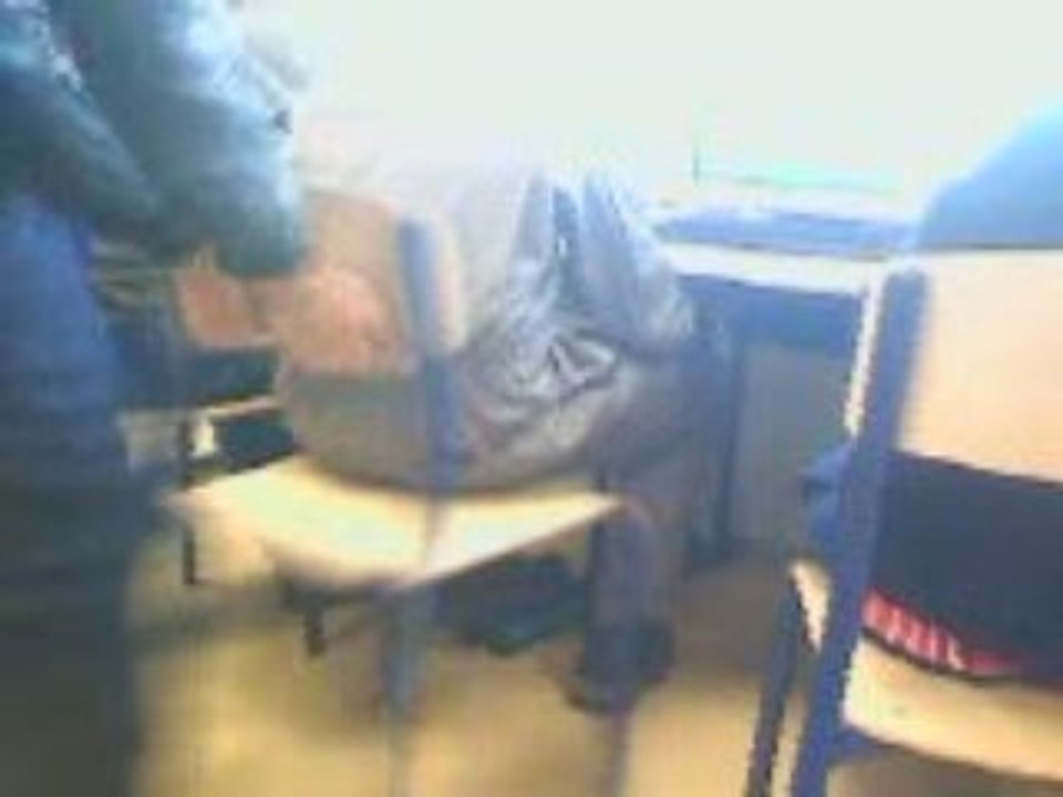 Mauvaise blague on cour
