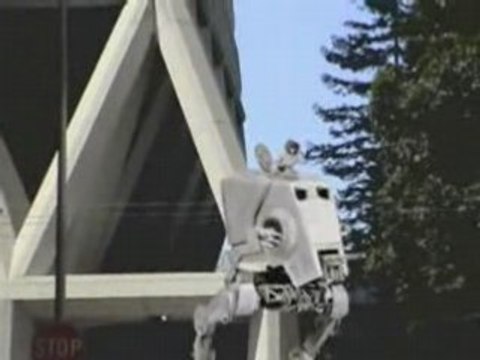 Death Star over San Francisco