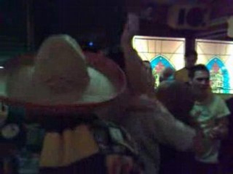 Phenix Irish Pub, The night before the game in Nancy.