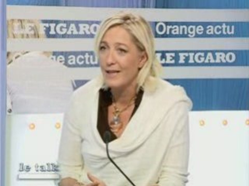 Interview Marine Le Pen