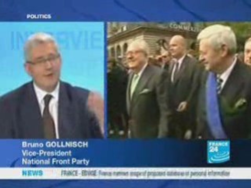 Bruno gollnisch france24_190908