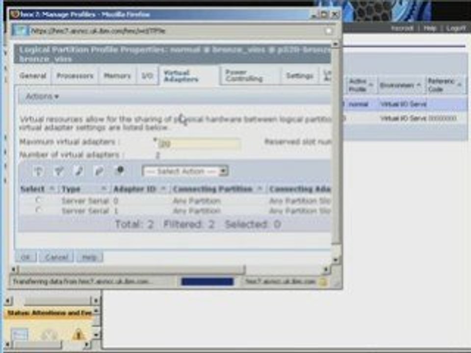 Virtual Ethernet Setup