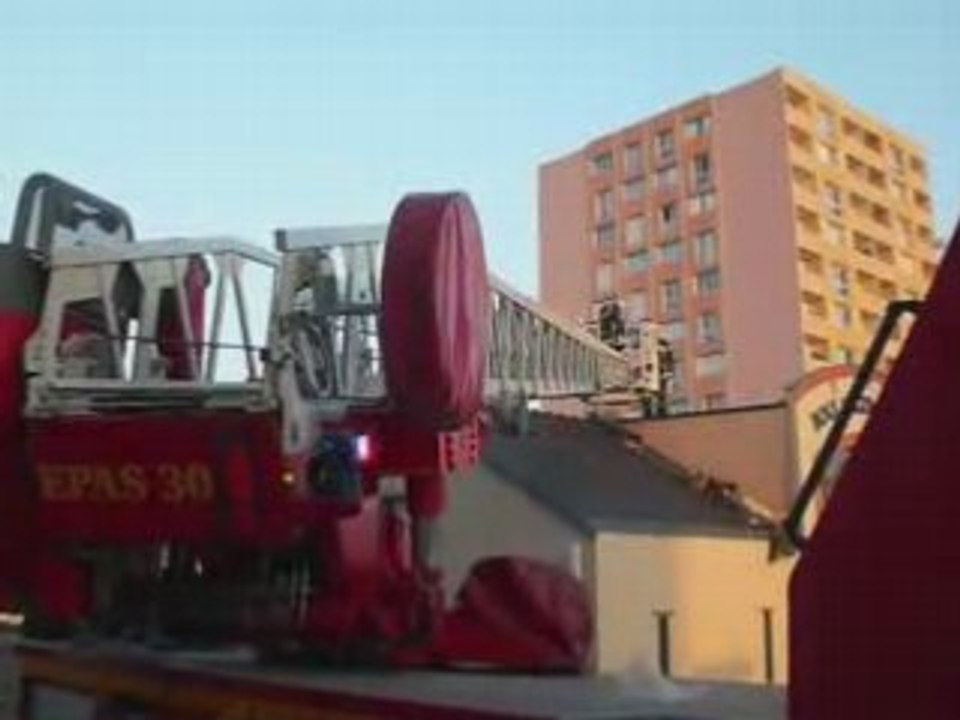 Incendie dans une boulangerie - Cholet
