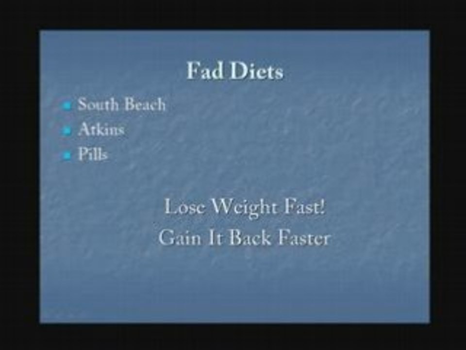 fad diets why are they bad
