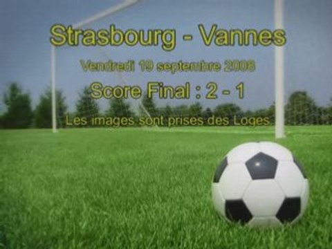 Match RCS Strasbourg Vannes