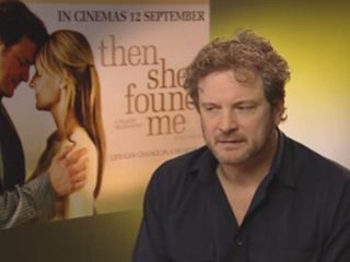 Colin Firth and Helen Hunt in Then She Found Me