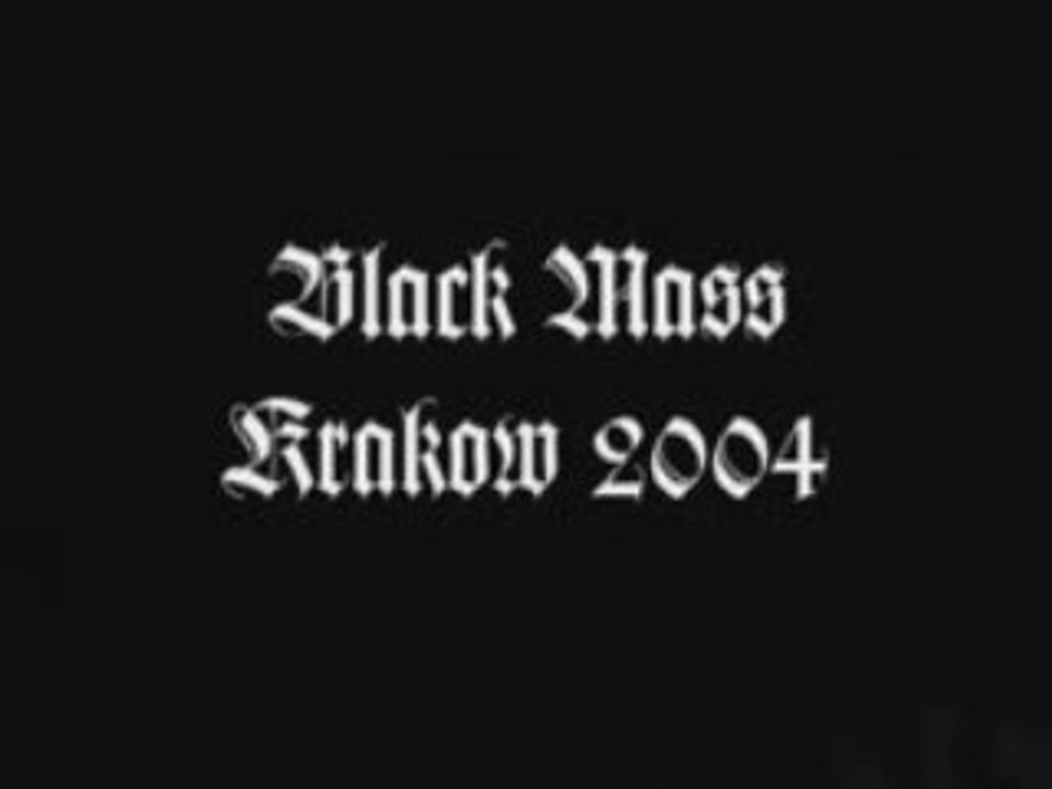 Gorgoroth - Black Mass Krakow 2004 (Part 1)