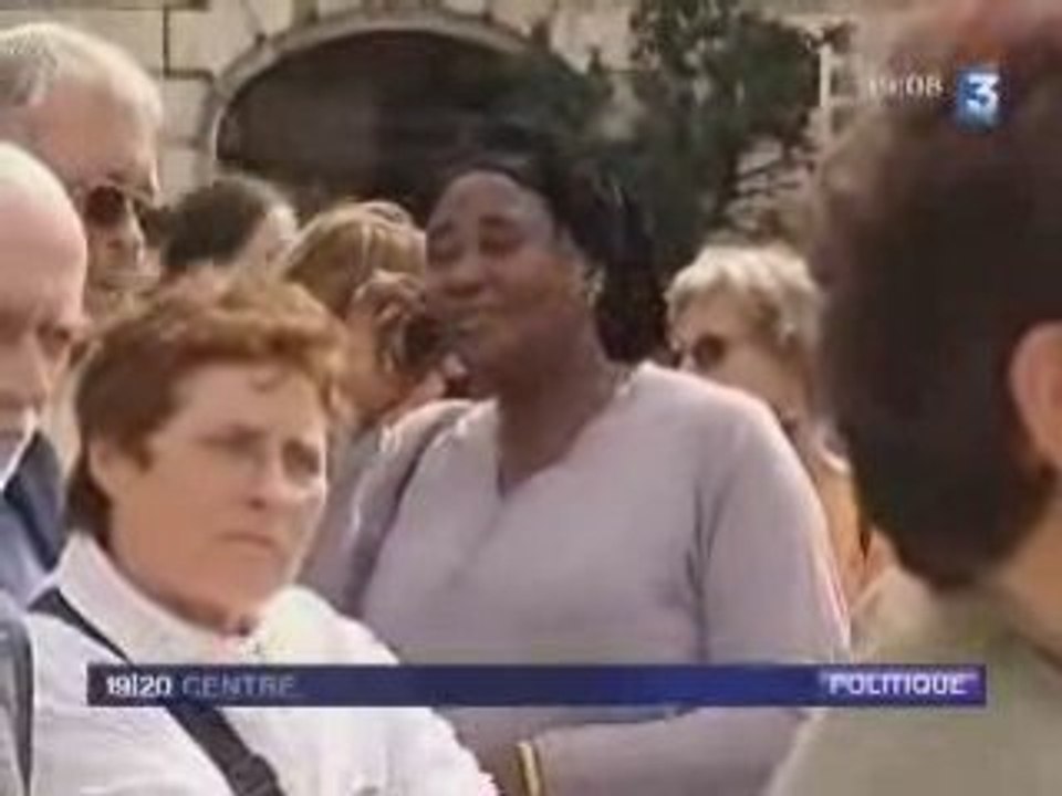 FR3 Centre - Rassemblement RESF à Orléans