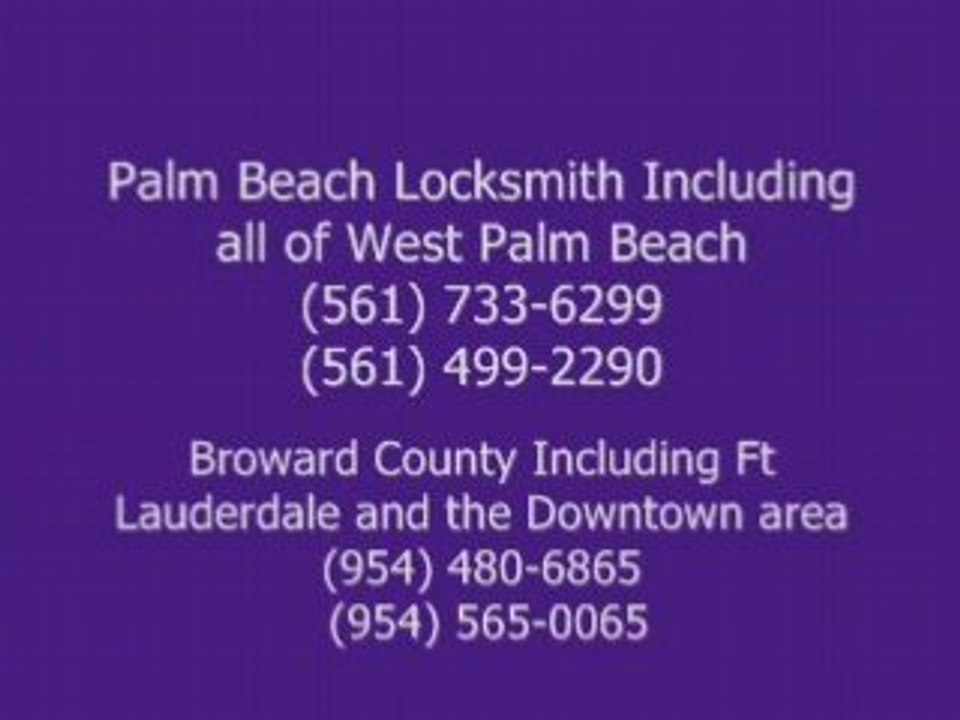 BOCA LOCKSMITH -(561) 750-4246 - BOCA RATON LOCKSMITH
