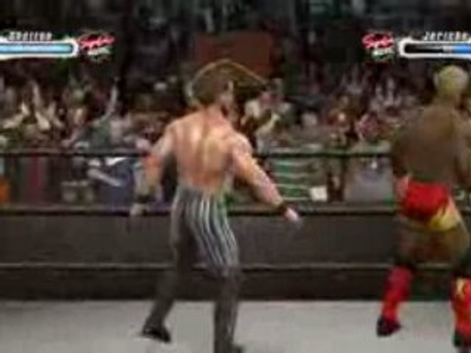 SDvsRAW2009 Y2J Chris Jericho vs Shelton Benjamin