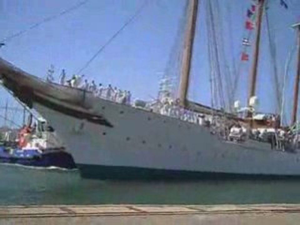 Visita al Puerto Maritimo de Cádiz España Reportero: L.C.R