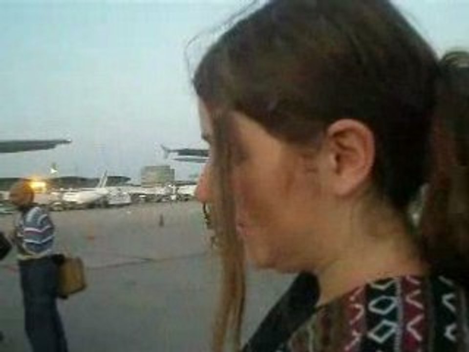 Départ pour rome Aline et Emeline