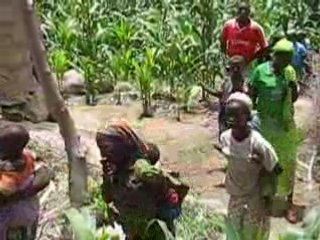 Flûtes de Bjiské après la messe