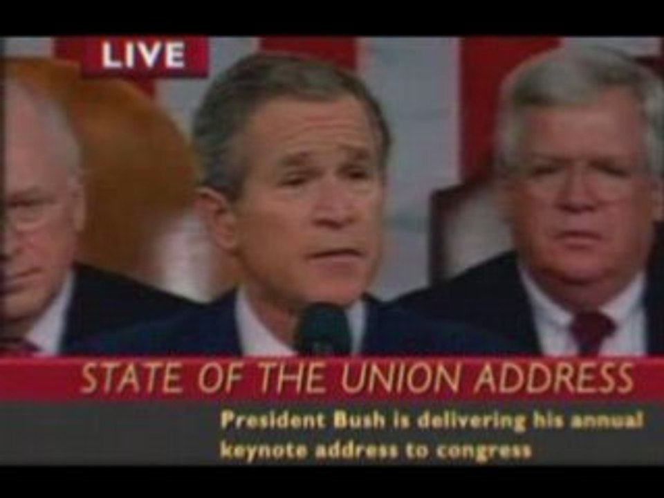 Le vrai-faux discours de GWB