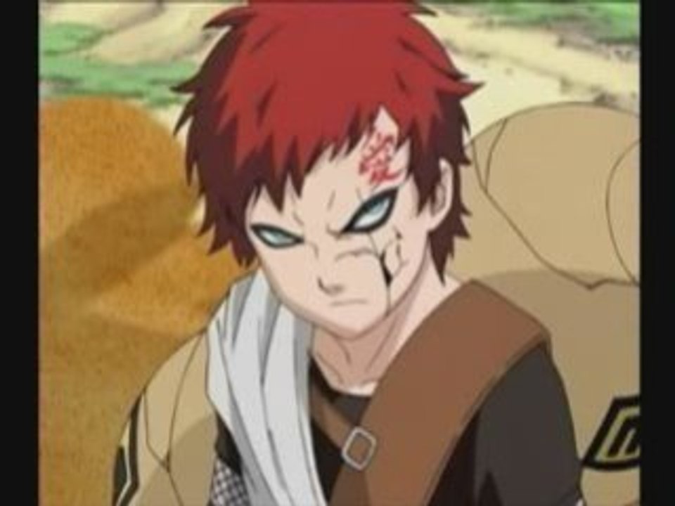 Naruto - Gaara Vs. Sasuke