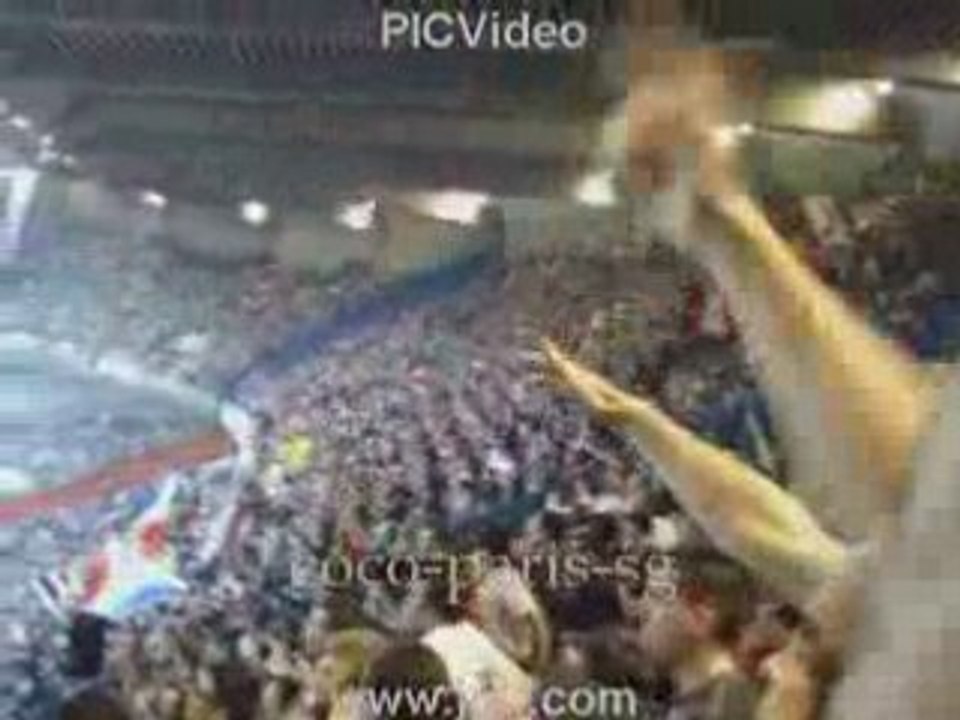 PSG-ASSE VU DES TRIBUNES match partie 2