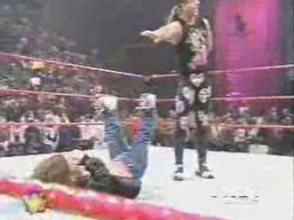 Degeneration X contre Mini-Bret Hart