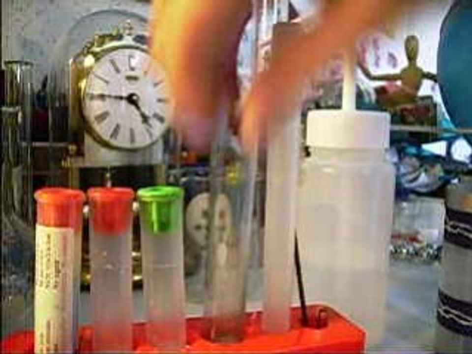 Sulfate de cuivre + zinc